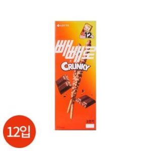 롯데제과 크런키 빼빼로 39g (12개)