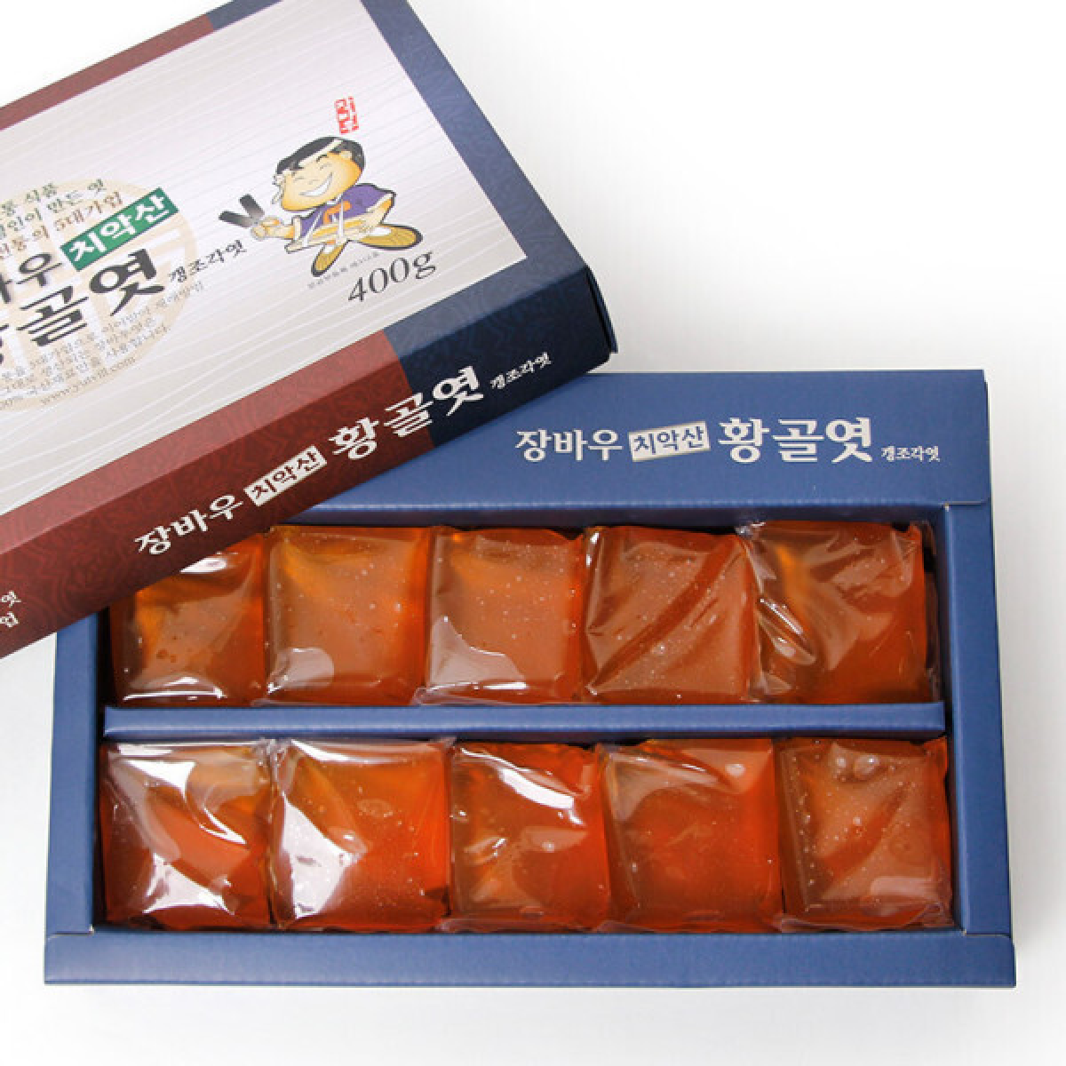 치악산황골엿 장바우 치악산 황골엿 갱엿 400g (1개)