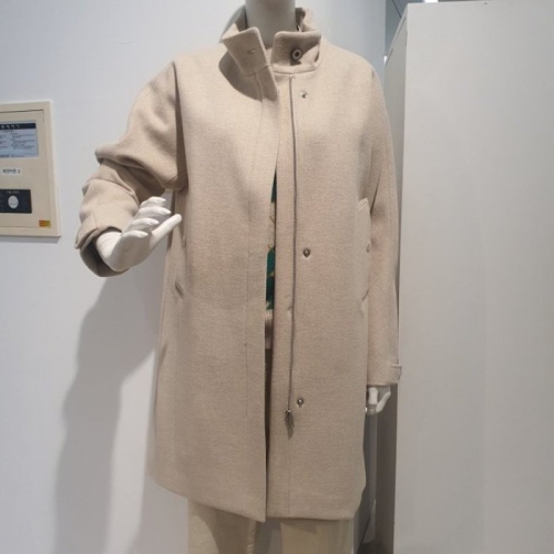 AG4HC5150 하이넥박시집업코트