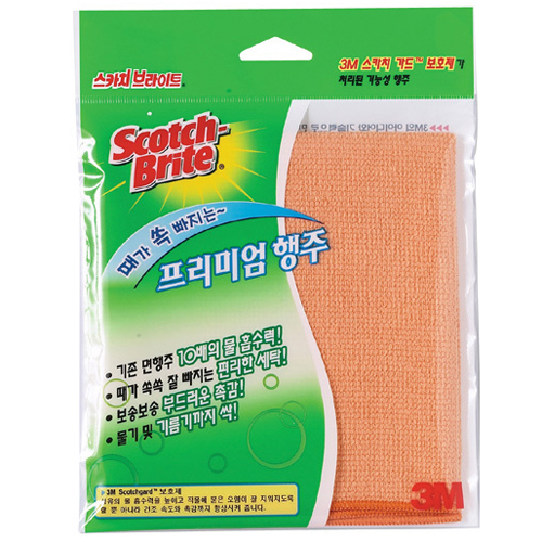 3M 스카치브라이트 때가 쏙 빠지는 프리미엄 행주 (1장)_이미지