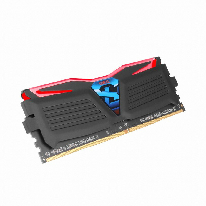 GeIL DDR4-2400 CL14 SUPER LUCE BLACK 레드 패키지 (32GB(16Gx2))_이미지