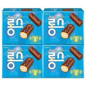 크라운제과 NEW 롱스 220g (4개)_이미지