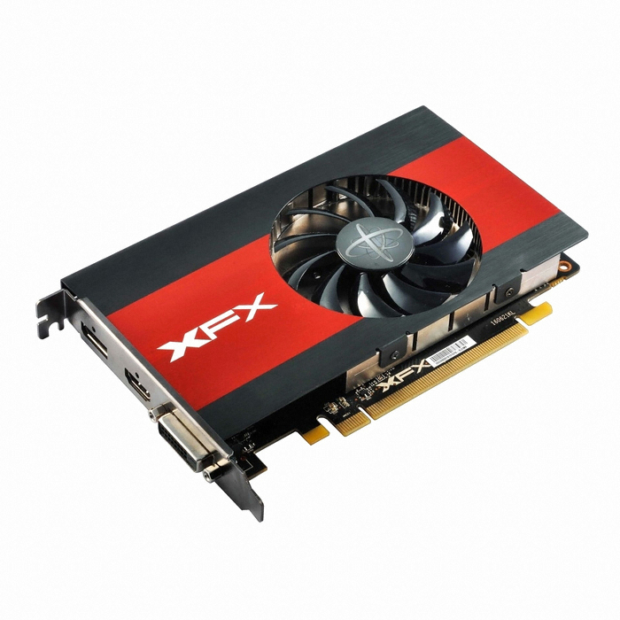 XFX 라데온 RX 460 블랙울프 Slim OC D5 4GB_이미지