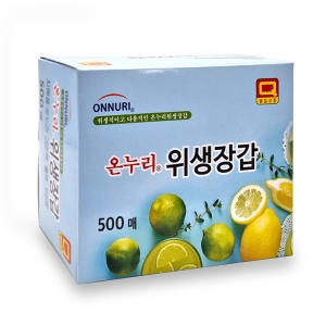 리빙 SM 위생 장갑 500매 / 비닐 일회용 주방 요리용 식품