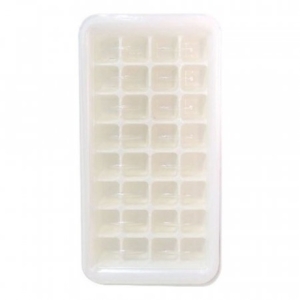 뚜껑 제빙기 사각 32홀 화이트