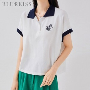 스타코퍼레이션 블루레이스 배색카라피케티셔츠 BI3M1TS6800