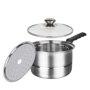 라면냄비 + 스티머 / 스텐 미니찜기 편수냄비