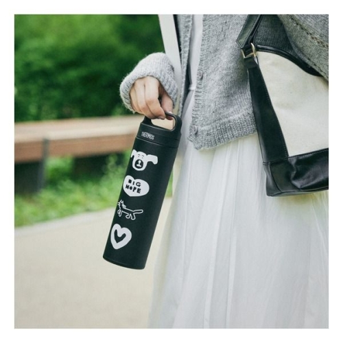 X 이나피스퀘어 캐리 핸들 텀블러 600ml