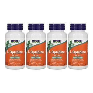나우푸드 L-옵티징크 30mg 100캡슐 (4개)_이미지