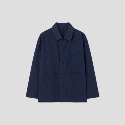 ����Ʈ�� Cotton Linen Chore ZoomIn Shirts Navy GS5264ZM1R