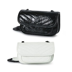 오너클랜 FC36 가죽 퀼팅패턴 여성 체인 핸드백 크로스백 미니 WD2E7D4