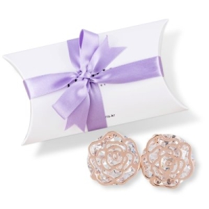 TIARIS 티아리스 시크릿 패션귀걸이 로즈 NME11E_이미지