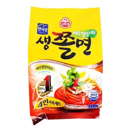  오뚜기 생쫄면4인