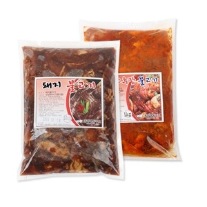 국내산 돼지불고기 1kg 고추장 총 2kg