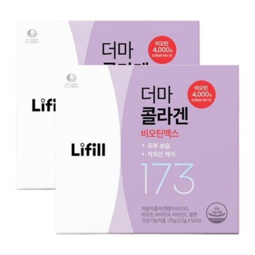 농심 라이필 더마 콜라겐 비오틴맥스 10포 (2개)