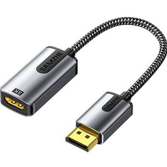 삼지 DH802Q <b>DP</b> <b>to</b> <b>HDMI</b> <b>젠더</b>