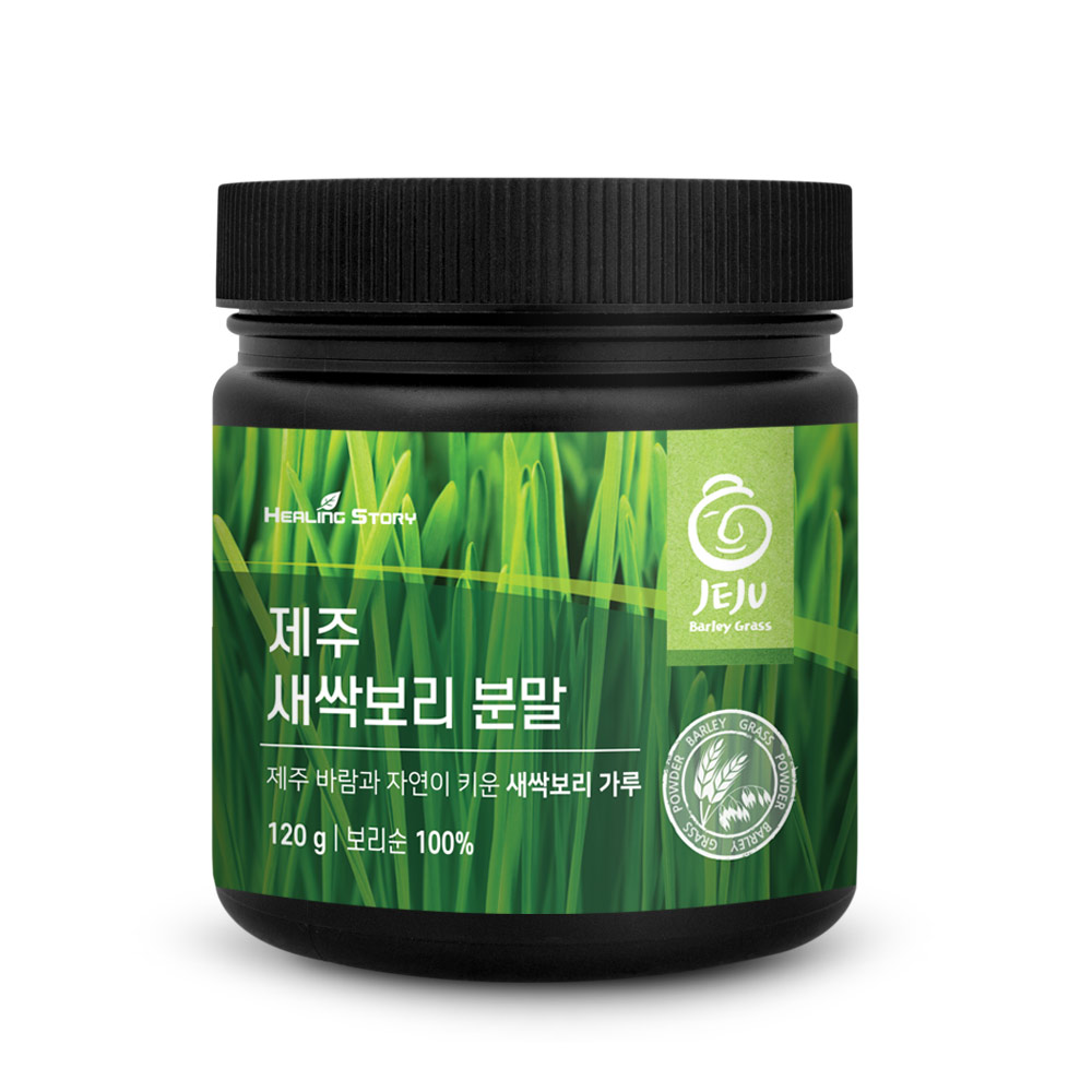 아이젠트 힐링스토리 제주 보리새싹 분말 120g (5개)