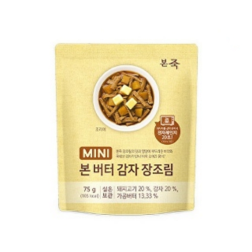 본아이에프 본죽 본 버터 감자 장조림 75g