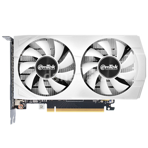 이엠텍 지포스 RTX 3050 MIRACLE WHITE D6 6GB_이미지