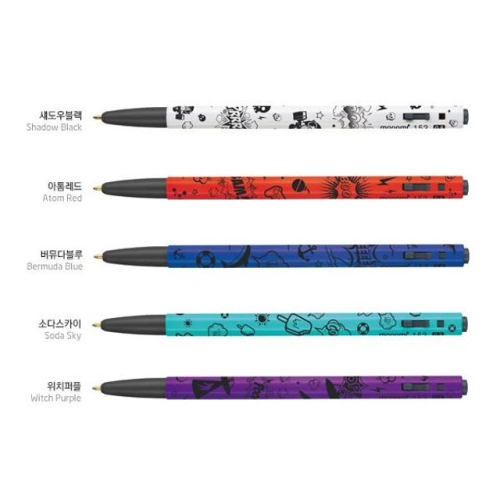 모나미 153 카툰 0.5mm (5개)_이미지