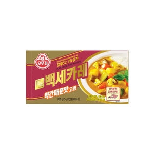 오뚜기 백세카레 약간매운맛 고형 200g (3개)_이미지