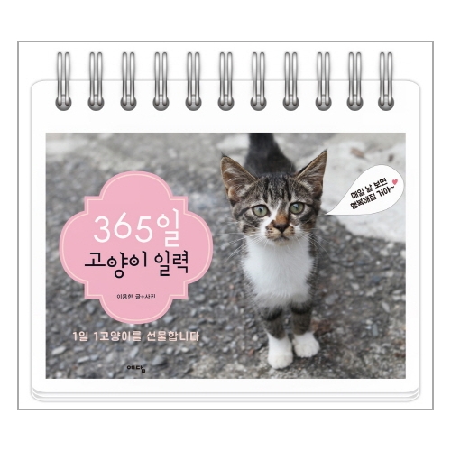 위즈덤하우스 2021 365일 고양이 일력_이미지