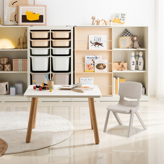 리바트 꼼므 아이 책상+의자2개 세트 (800x590)_이미지