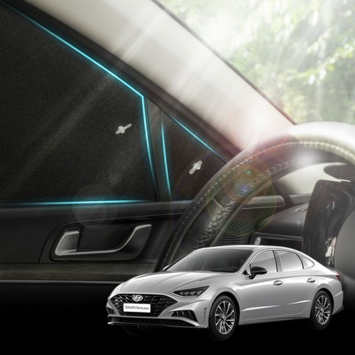 벤딕트 차량용 햇빛 가리개 차박 커튼 현대 쏘나타 DN8 전용 VSC08_이미지