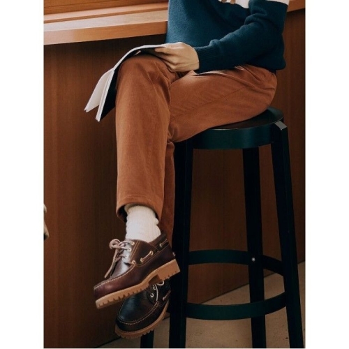 코듀로이 슬림 팬츠 브릭 BC4921C23C