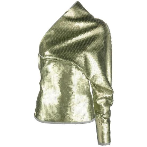 릭오웬스 룩소르 시퀸 장식 탑 RO02C1257SRAWM1 T_이미지