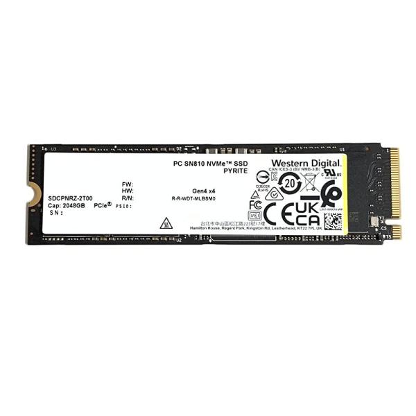 Western Digital WD SN810 M.2 NVMe 해외구매 (2TB)_이미지