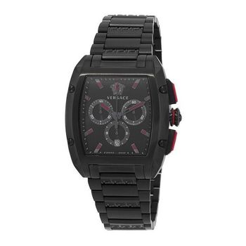 도미누스 크로노그래프 쿼츠 블랙 다이얼 남성용 128576384