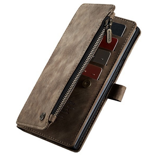 갤럭시 와이드6 3단 월렛 레트로 레더 케이스