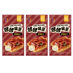 목우촌 생생 닭가슴살 육포 블랙페퍼 30g (3개)_이미지