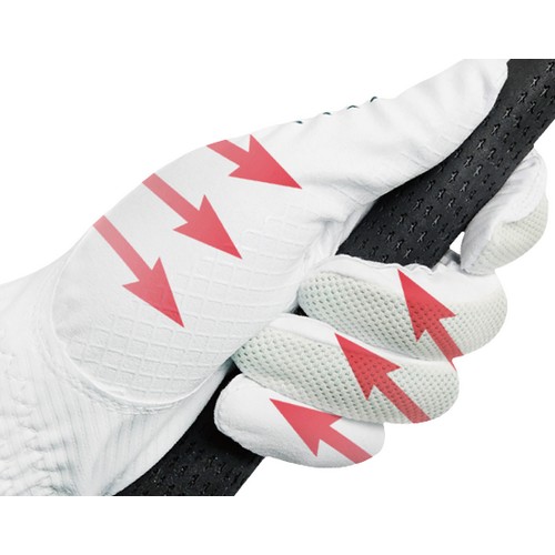 엑스넬스 테크스킨 파워그립 올실리콘 골프장갑 (5개)_이미지