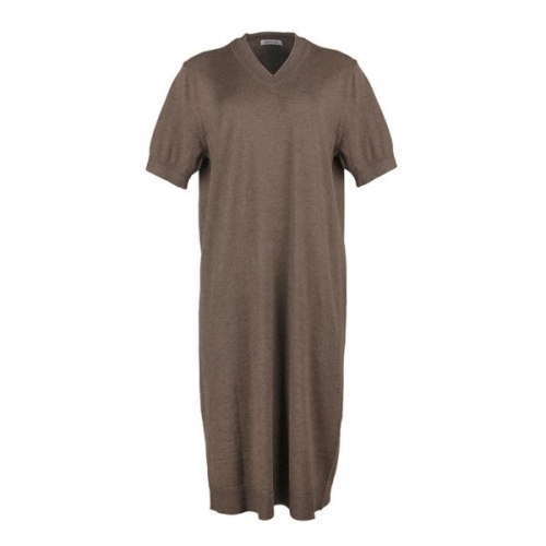 파슨스 Knit V-neck Long Dress PW5R9NO02