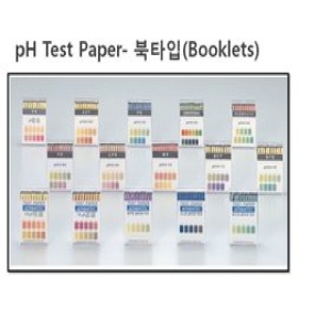 키트랜드 두현과학 pH시험지 북타입/Advantec Toyo Kaisha 일본/7x70mm 시험지 20매 묶음 10권/pH간격 세밀.._이미지