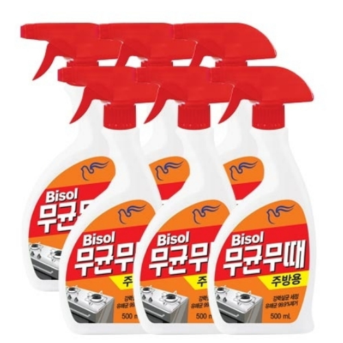피죤 무균무때 주방용 500ml (6개)