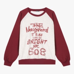 리틀브렌 기모 레터링 나글란 맨투맨 LBMA24TZ2_7358_이미지
