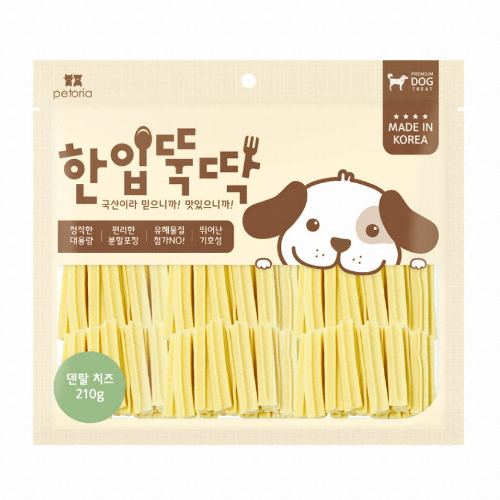 한입뚝딱 ㅤ덴탈치즈 210g (1개)_이미지