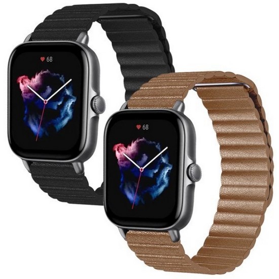 샤오미 어메이즈핏 GTS3 자석 레더루프 밴드