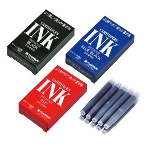 플래티넘 프레피 만년필 리필 카트리지 10pcs