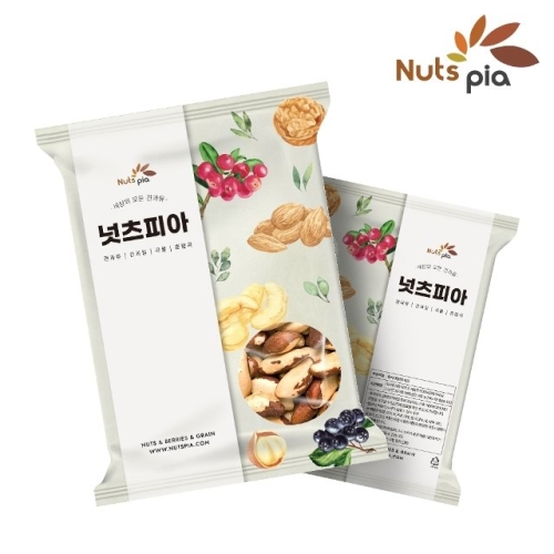  넛츠피아 브라질너트 완태 1kg 2봉