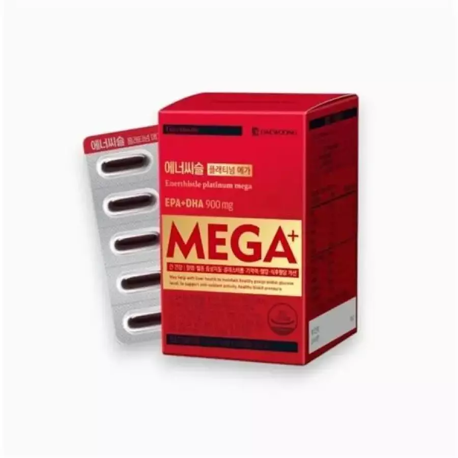 대웅제약 에너씨슬 플래티넘 메가 1000mg 60캡슐