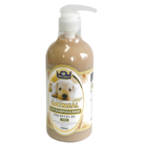벨버드 오트밀 샴푸앤린스 전견용 750ml