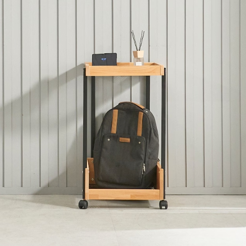 로쏘  아필레 엘다 원목 이동식 수납장 400