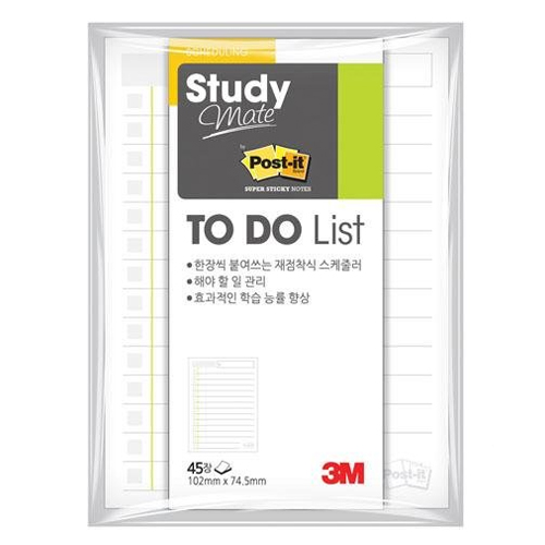 3M 포스트잇 스터디메이트 TODO List_이미지