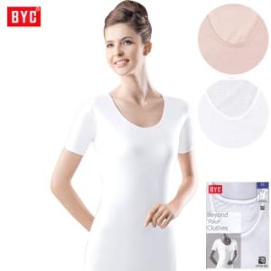 BYC 40수편면환타쟈여성반팔런닝3종BYI2550