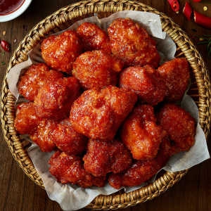 쏘사삭 치킨 2종 세트(간장벌꿀1+고추마늘1)