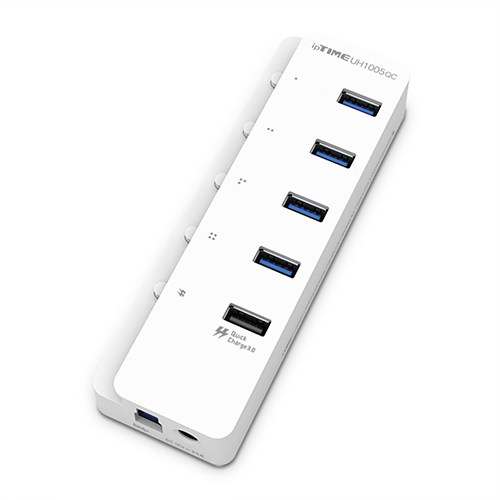 EFM ipTIME UH1005QC (5포트/USB 3.1)_이미지